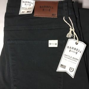 Barbell Apparel Athletic Chino pants in smoke 32